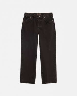 Black Men's Stussy Classic Jean Denim KSA | GBL-4032