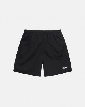 Black Women's Stussy Water Short Stock Shorts KSA | HBG-7976