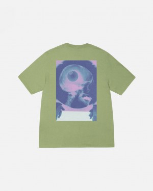 Green Men's Stussy X-Ray Tees KSA | ATF-0519