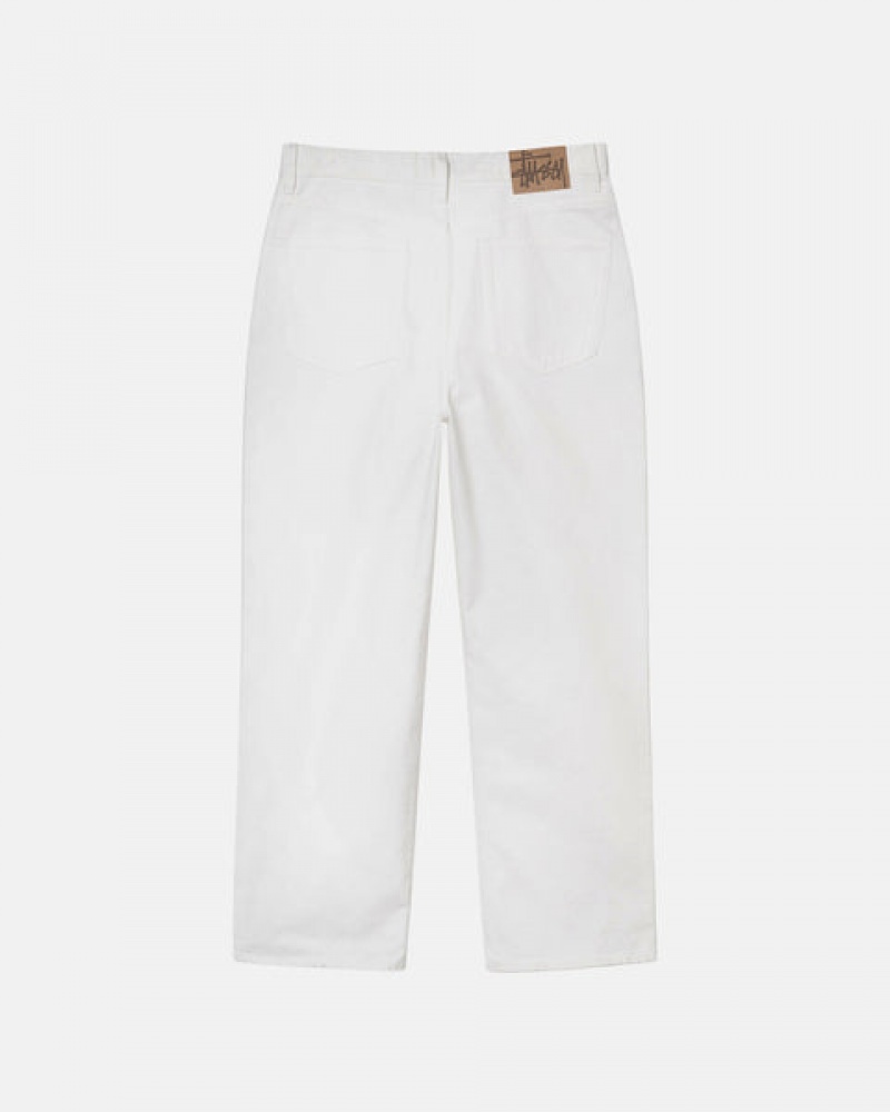 Beige Women's Stussy Classic Jean Overdyed Pants KSA | EZR-2627