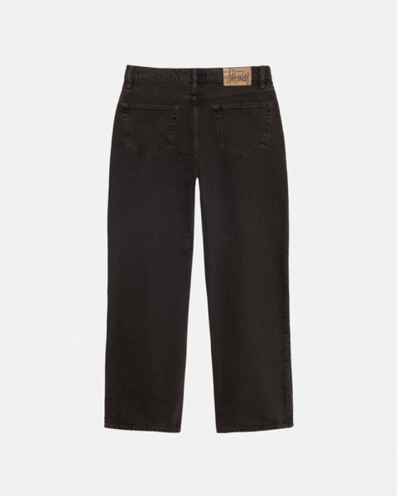 Black Men's Stussy Classic Jean Denim Pants KSA | BGG-6258