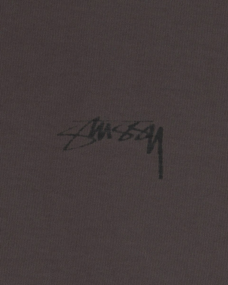 Black Men's Stussy Lazy Tees KSA | MLJ-6648