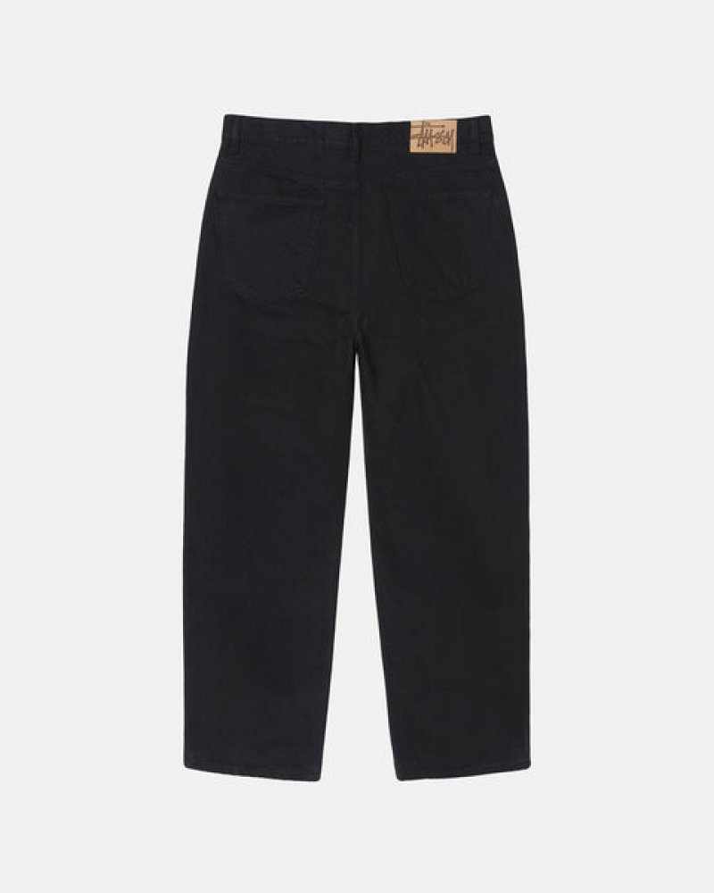 Black Women's Stussy Big Ol' Jean Overdyed Pants KSA | XLK-6802