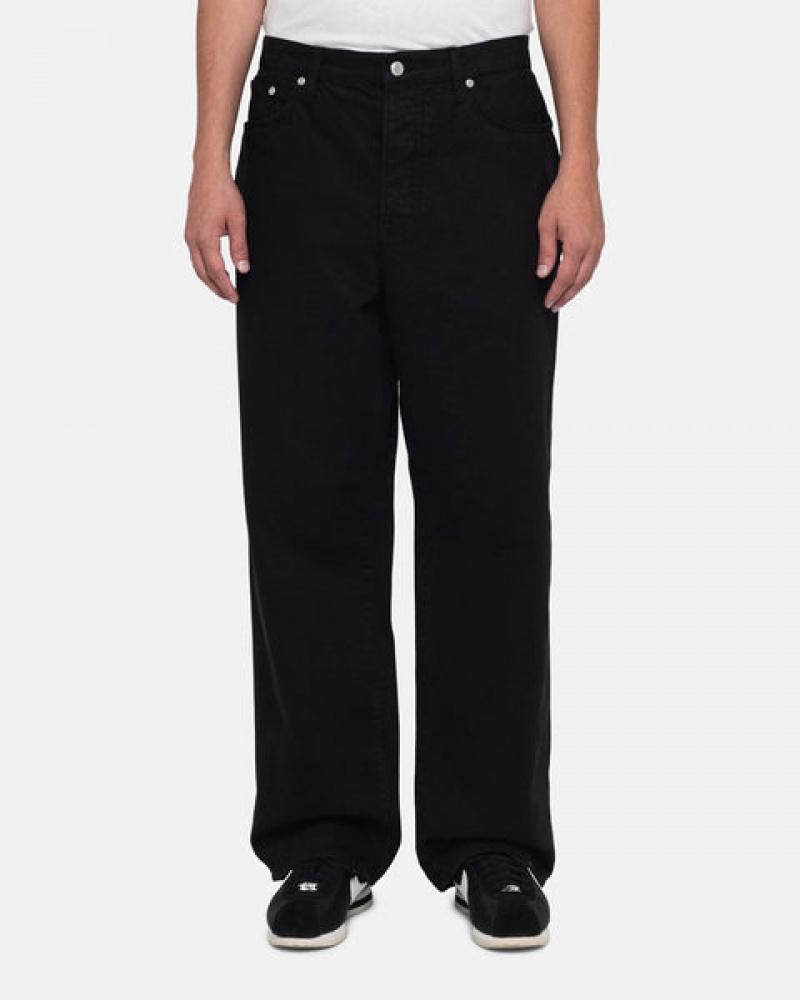 Black Women's Stussy Big Ol' Jean Overdyed Pants KSA | XLK-6802