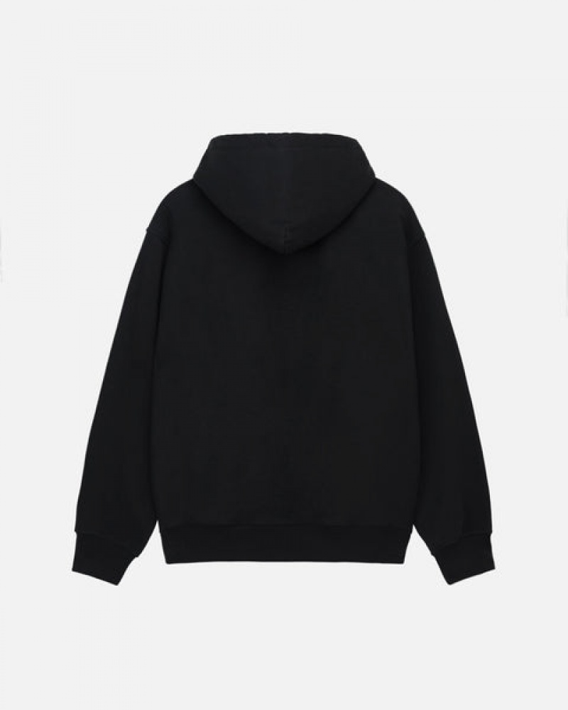 Black Women's Stussy Soda Can Hoodie KSA | HOX-6938