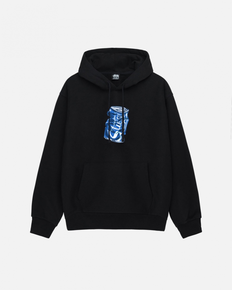 Black Women\'s Stussy Soda Can Hoodie KSA | HOX-6938