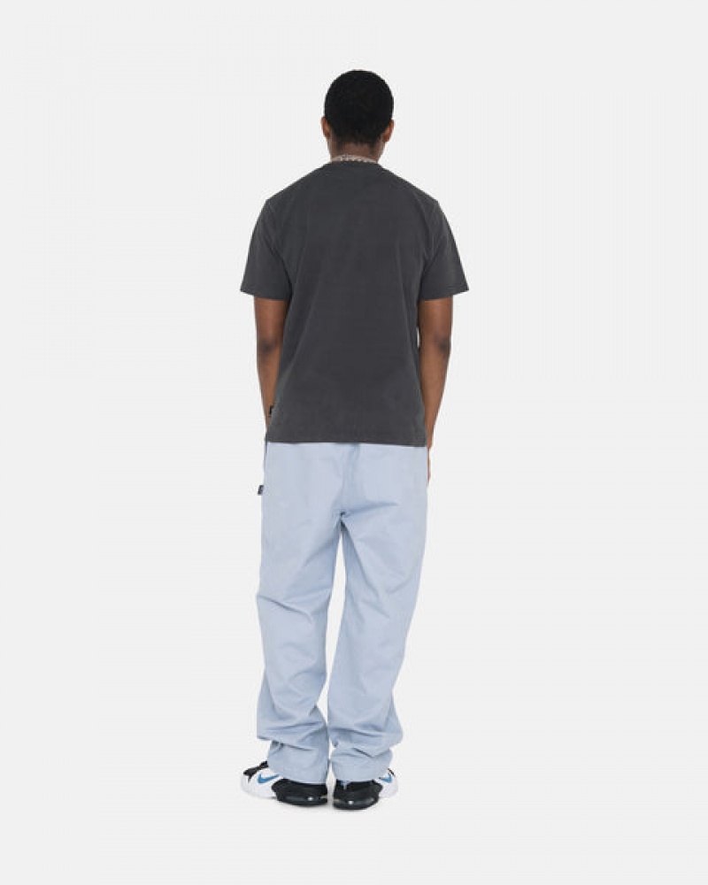 Blue Men's Stussy Brushed Beach Pants KSA | JXX-5236