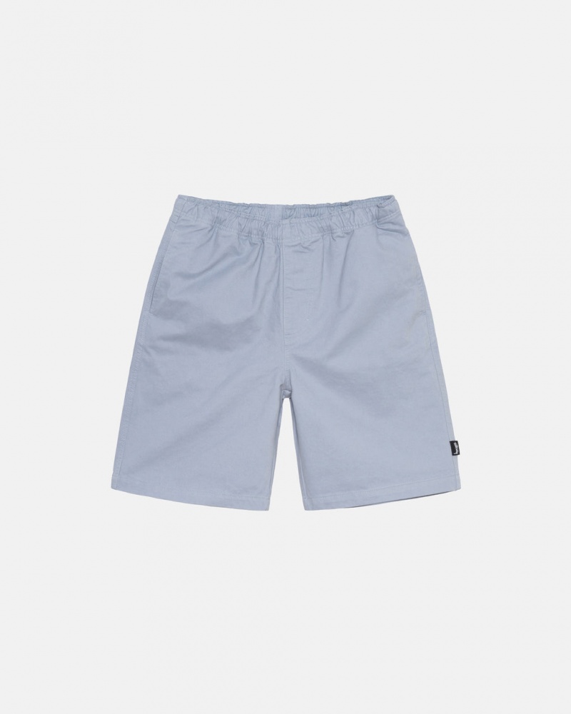 Blue Women\'s Stussy Brushed Beach Shorts KSA | YFC-4841