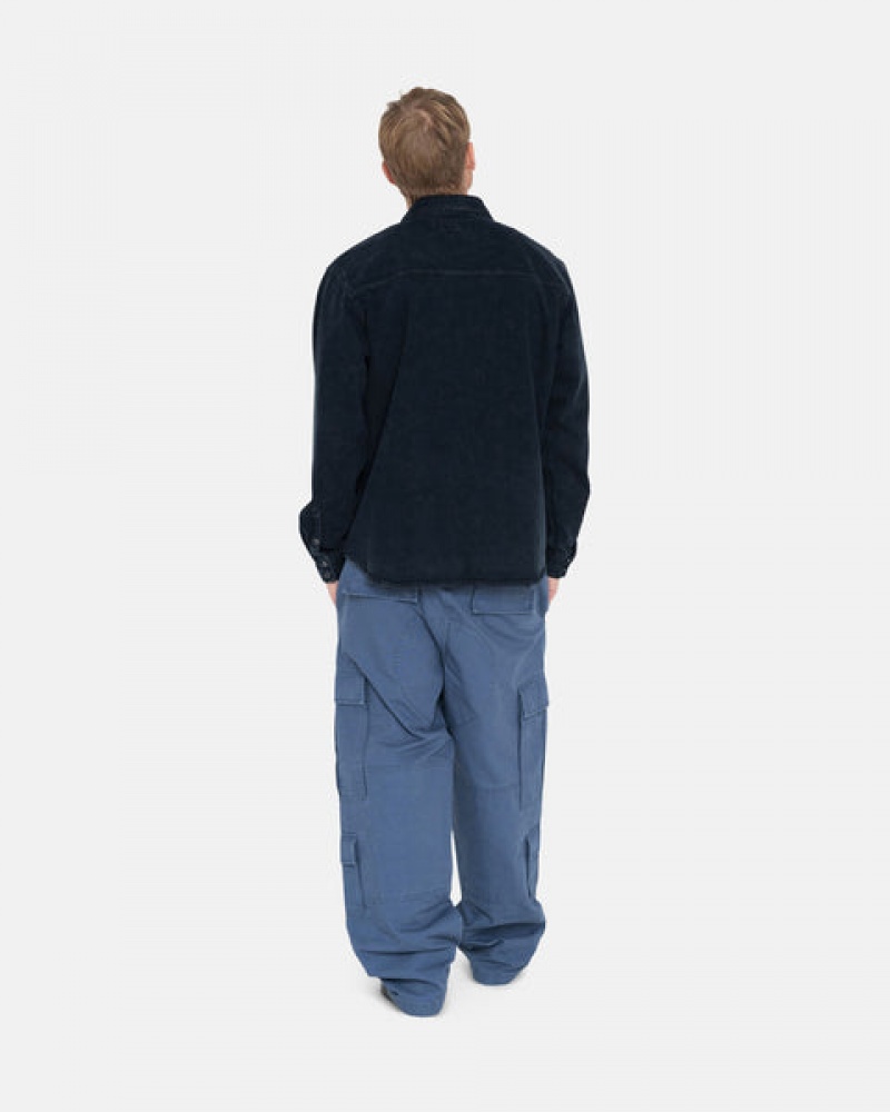 Blue Women's Stussy Ripstop Surplus Cargo Pants KSA | FLR-4071