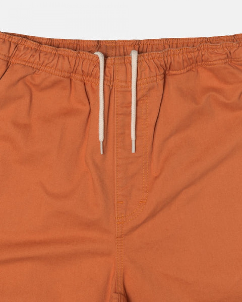 Brown Men's Stussy Brushed Beach Pants KSA | HAU-4313