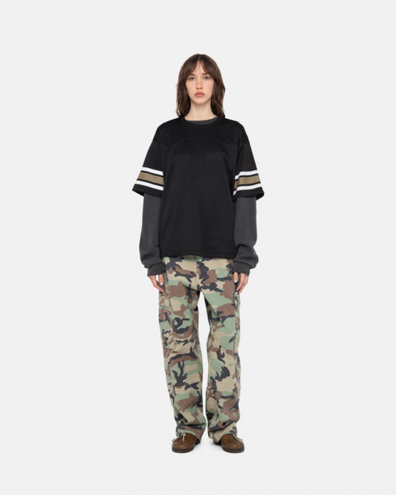 Camo Women's Stussy Surplus Cargo Ripstop Pants KSA | CWN-3327