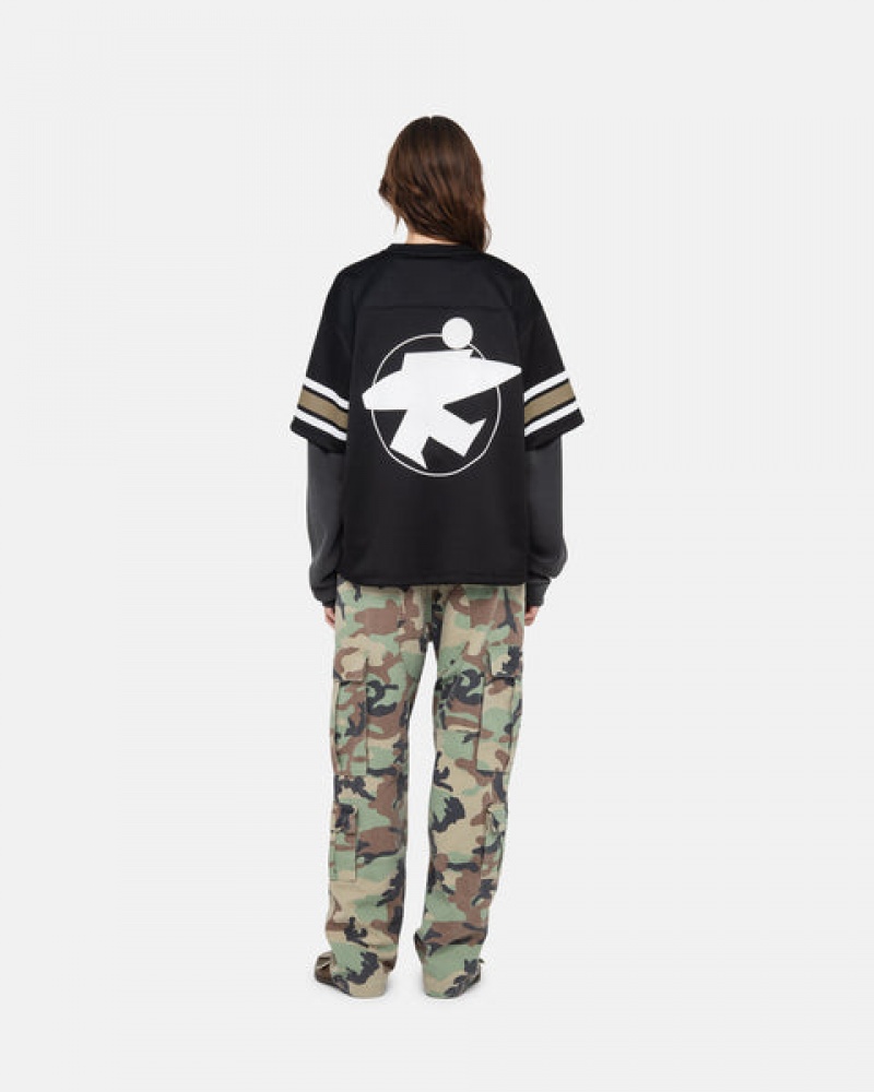 Camo Women's Stussy Surplus Cargo Ripstop Pants KSA | CWN-3327