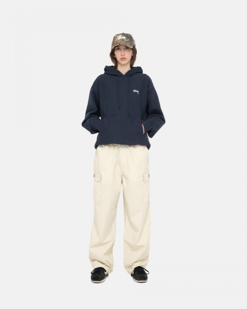 Cream Men's Stussy Beach Pant Ripstop Cargo Pants KSA | COY-8886