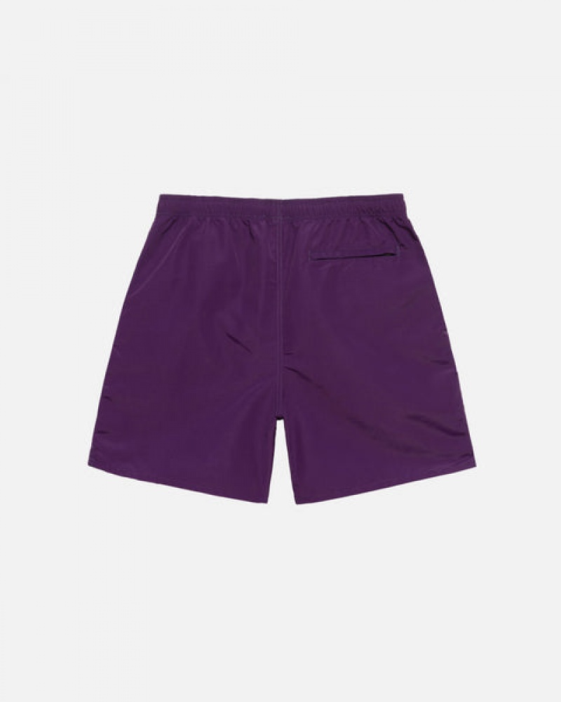 Fuchsia Women's Stussy Big Basic Water Short Swimwear KSA | UOM-6376