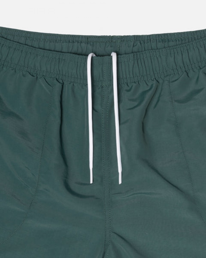 Green Women's Stussy Big Basic Water Short Swimwear KSA | EEA-4561