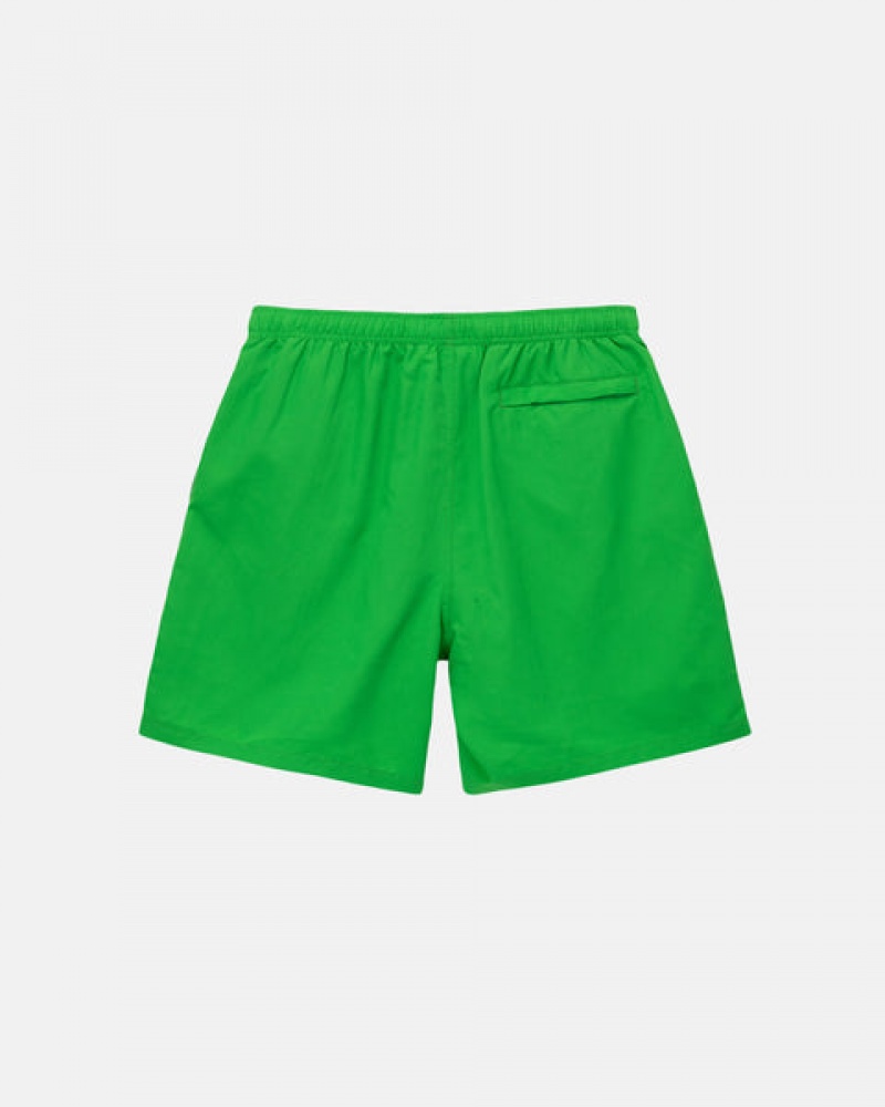 Green Women's Stussy Water Short Stock Shorts KSA | YJP-0334