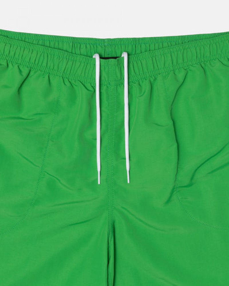 Green Women's Stussy Water Short Stock Shorts KSA | YJP-0334