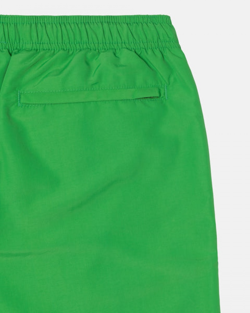 Green Women's Stussy Water Short Stock Shorts KSA | YJP-0334