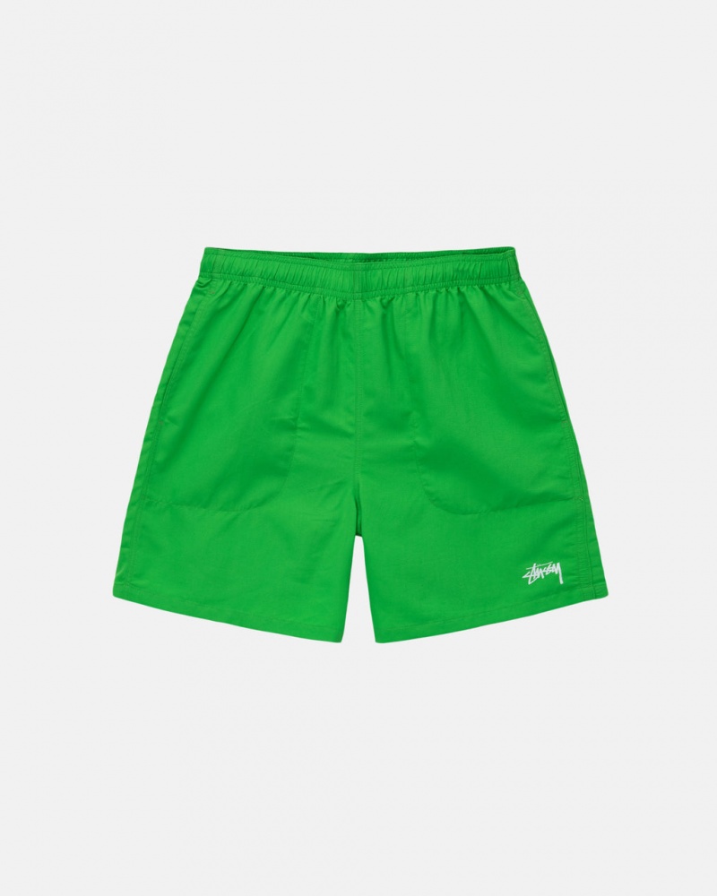 Green Women\'s Stussy Water Short Stock Shorts KSA | YJP-0334