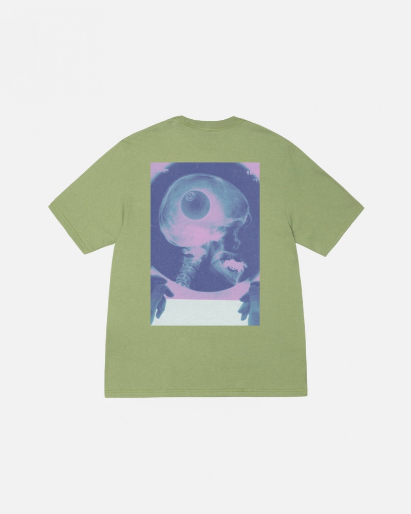 Green Women\'s Stussy X-Ray Tees KSA | DPM-2374