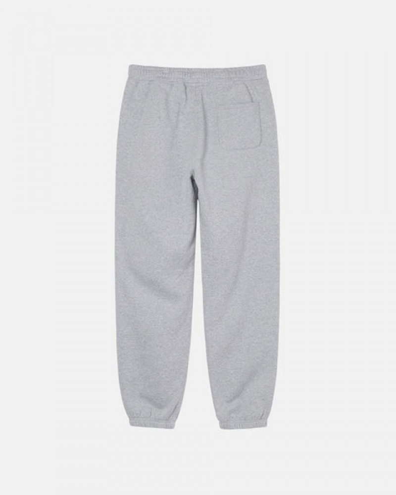 Grey Women's Stussy Stock Logo Sweatpants KSA | NLH-6741