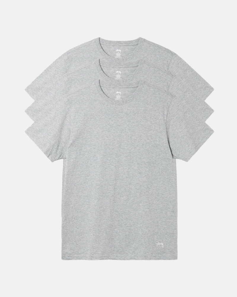 Grey Women\'s Stussy Stussy Undershirt Shirts KSA | QSN-5878