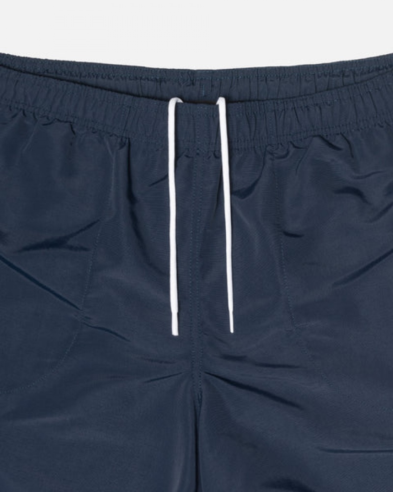 Navy Men's Stussy Stock Water Short Swimwear KSA | DMA-1015