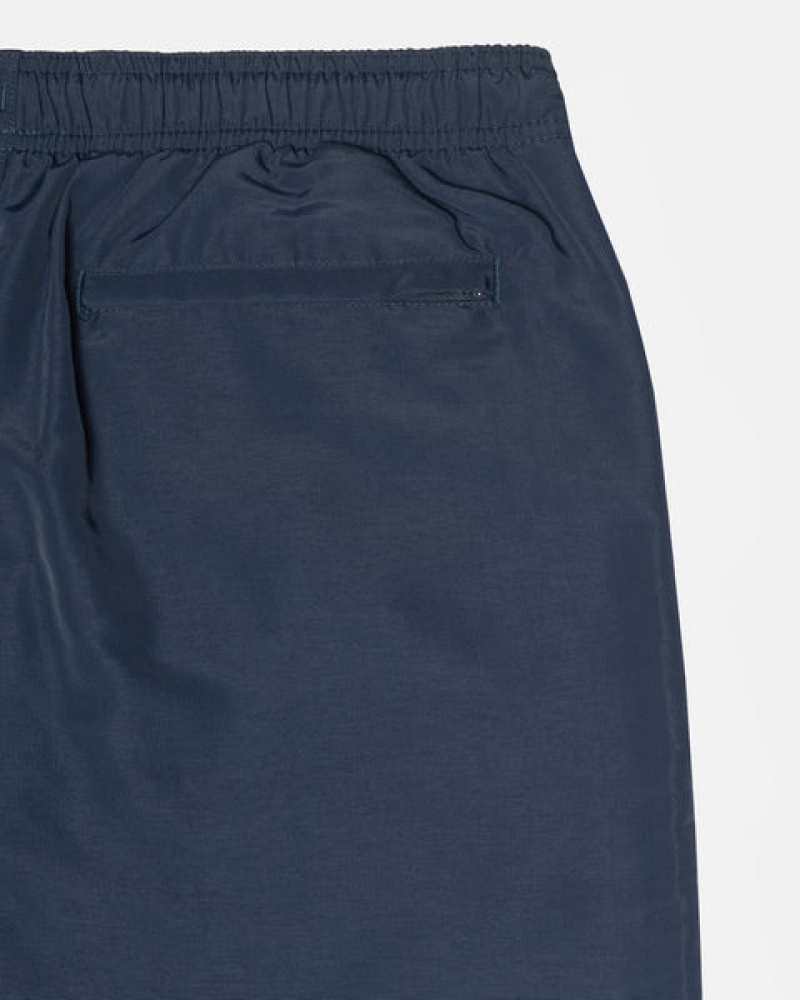 Navy Men's Stussy Stock Water Short Swimwear KSA | DMA-1015