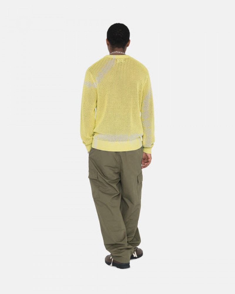 Olive Men's Stussy Ripstop Cargo Beach Pants KSA | UMU-6328