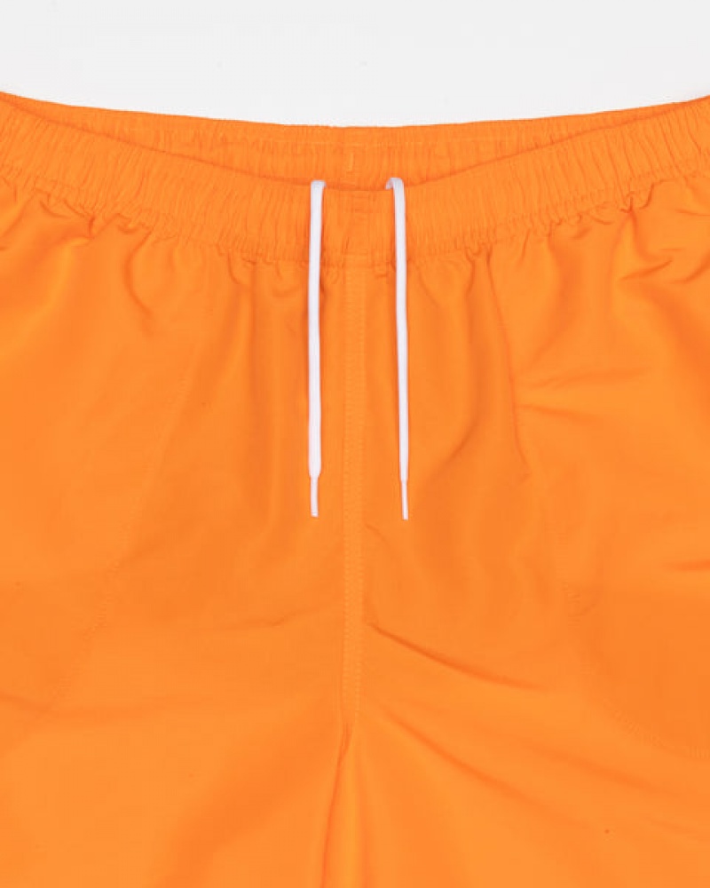 Orange Men's Stussy Water Short Big Basic Shorts KSA | KJR-9267