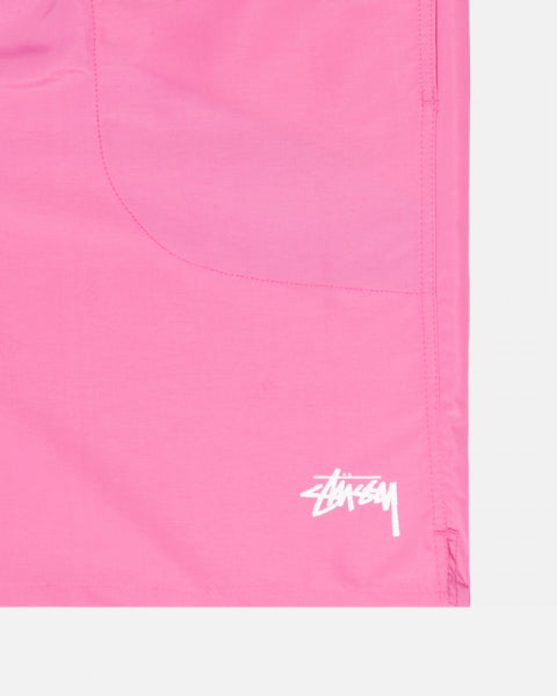 Pink Women's Stussy Stock Water Short Swimwear KSA | SGU-1276