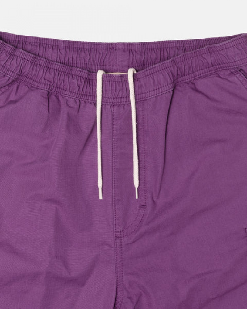 Purple Women's Stussy Ripstop Cargo Beach Pants KSA | FJL-8319