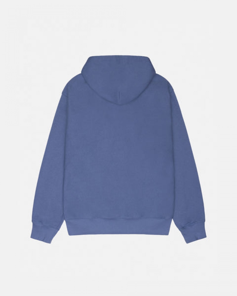 Royal Blue Men's Stussy Soda Can Hoodie KSA | IVS-5258