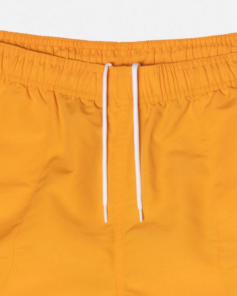 Yellow Men's Stussy Stock Water Short Swimwear KSA | XYS-1333