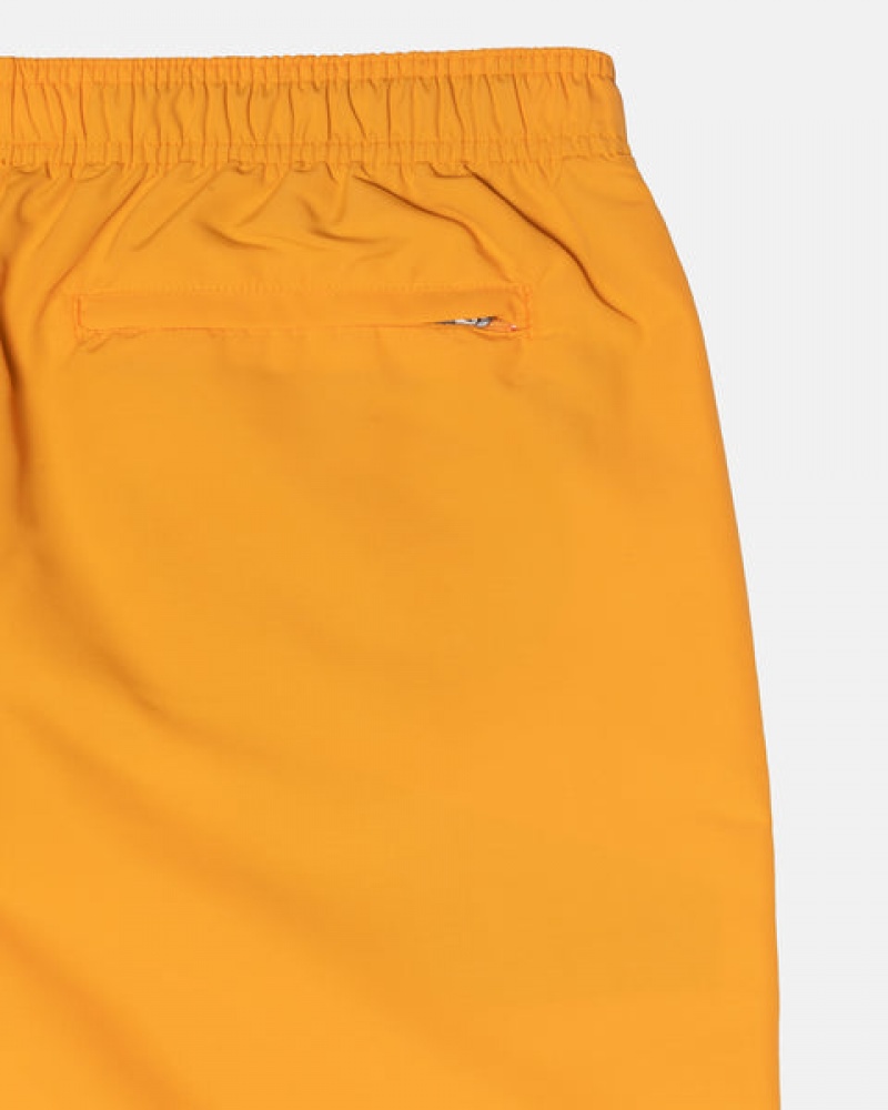 Yellow Men's Stussy Stock Water Short Swimwear KSA | XYS-1333