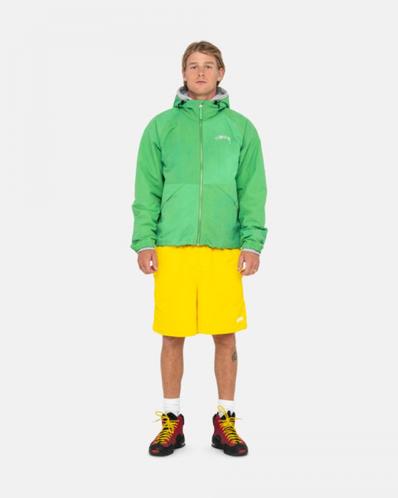 Yellow Men's Stussy Water Short Stock Shorts KSA | BFN-3528