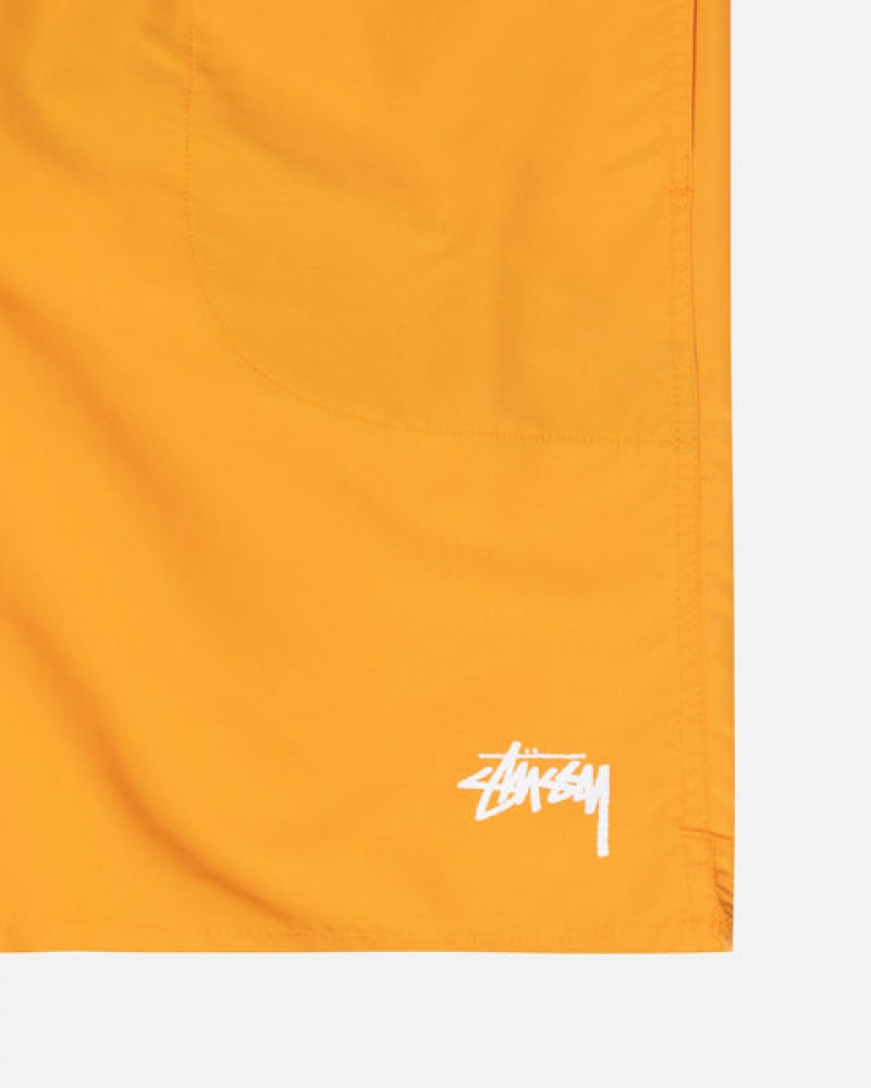 Yellow Women's Stussy Stock Water Short Swimwear KSA | KSD-7987